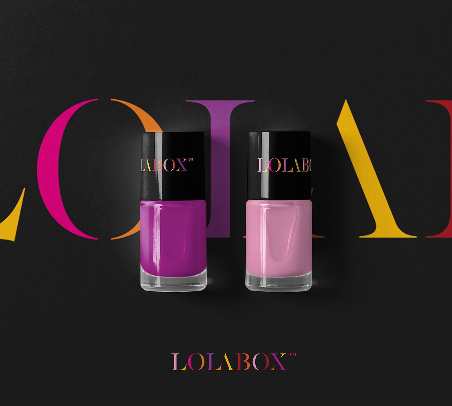 LolaBox Cosmetics Branding